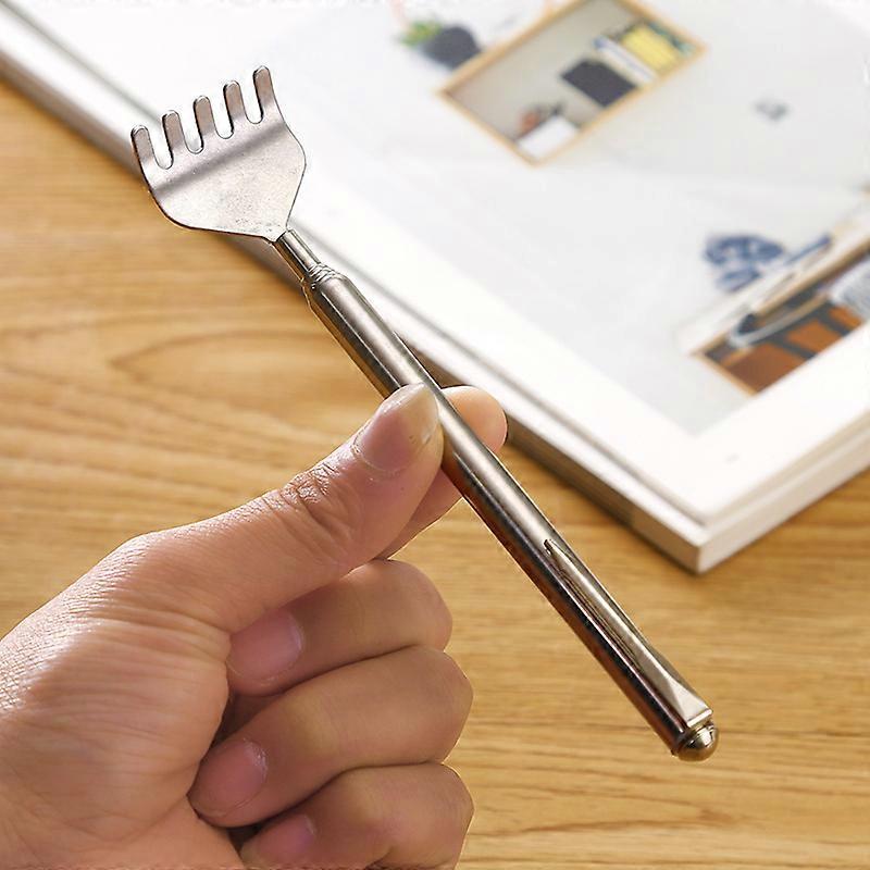 1 portable adjustable telescopic back scraper, used compatible with itching massage, back scratching massage, scratching massage tool drip