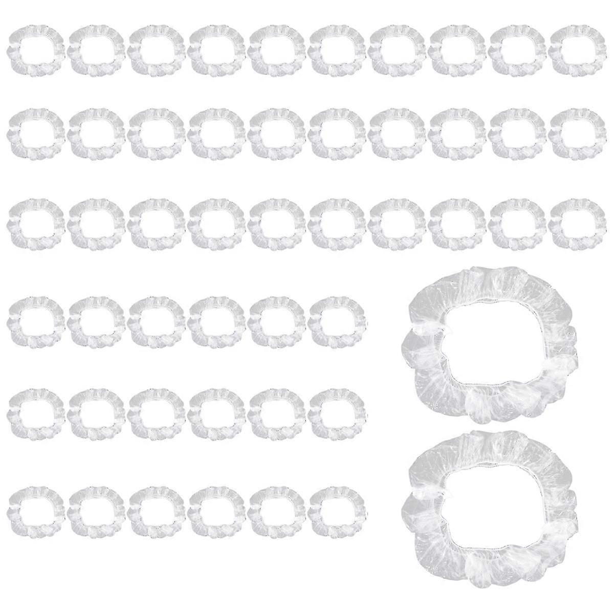 50Pcs/Set Universal Disposable Plastic Steering Wheel Cover