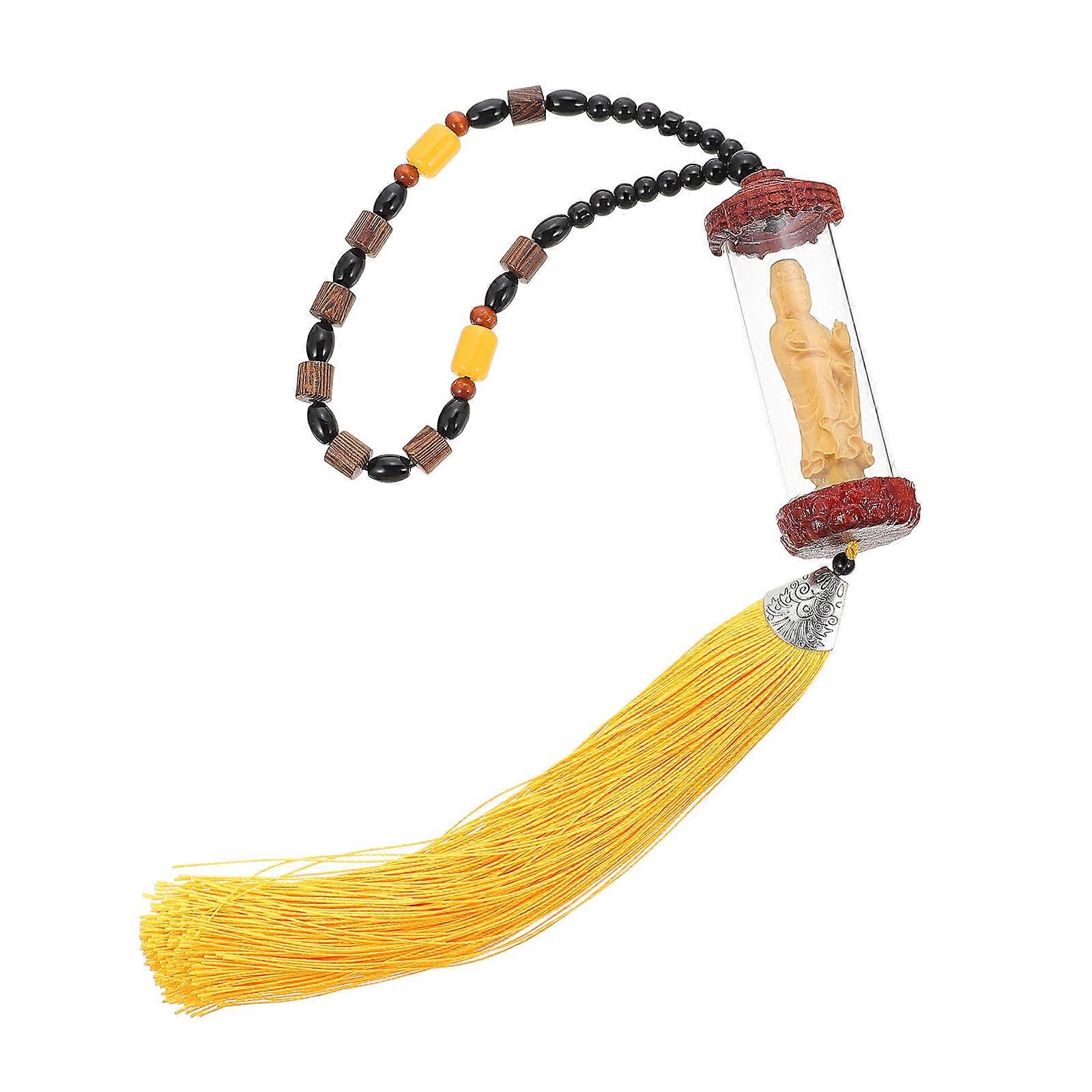 Avalokitesvara Pendant Auto Back Mirror Pendant for Car Interior 2Pcs