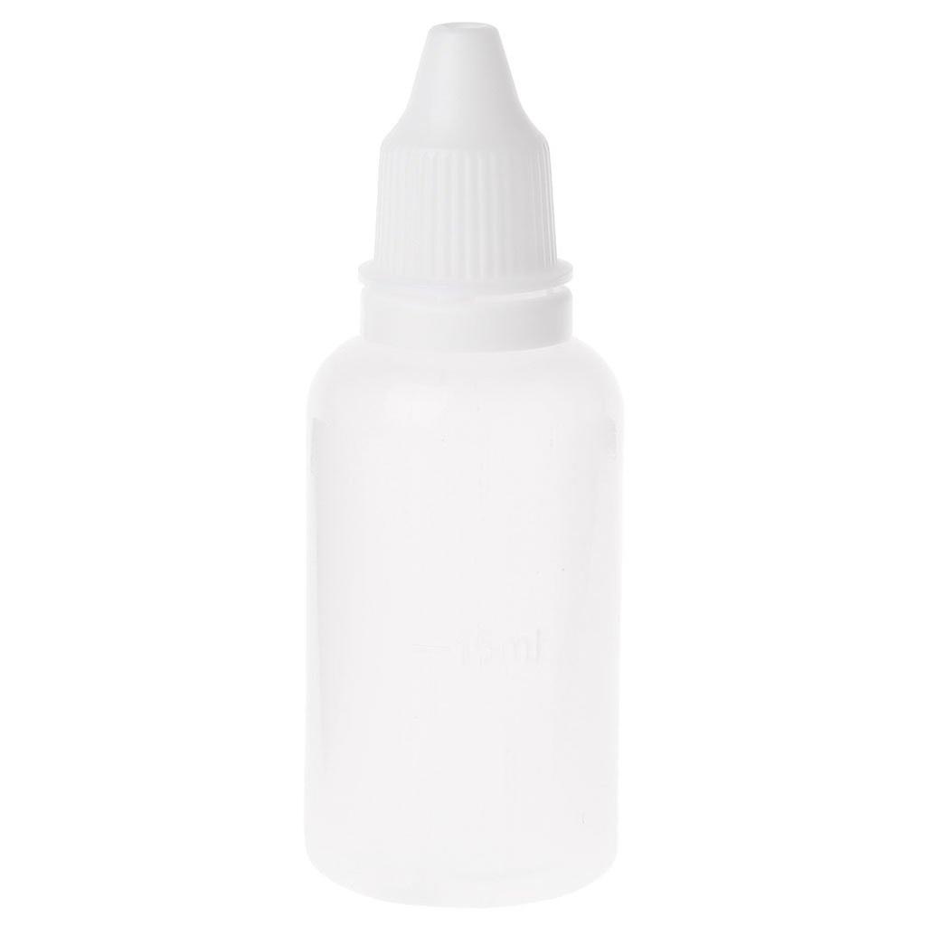 30ml Empty Plastic Dropper Bottle for Precise Liquid Dispensing, Refillable Travel Size Container