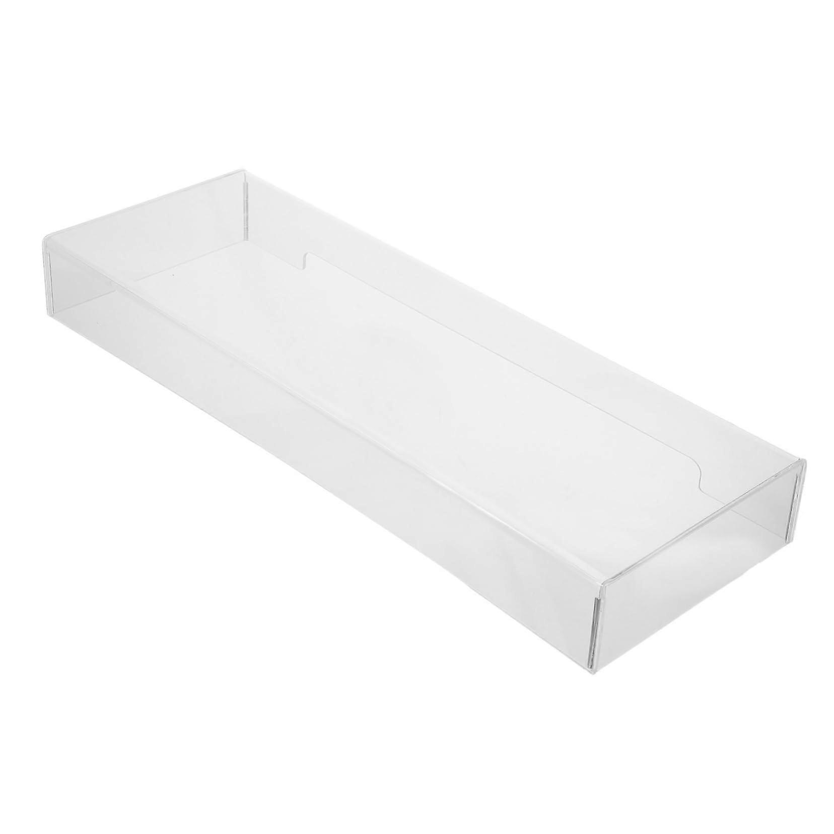 Clear Acrylic Mechanical Keyboard Cover, Transparent Dust Protector with ScratchResistant Shield