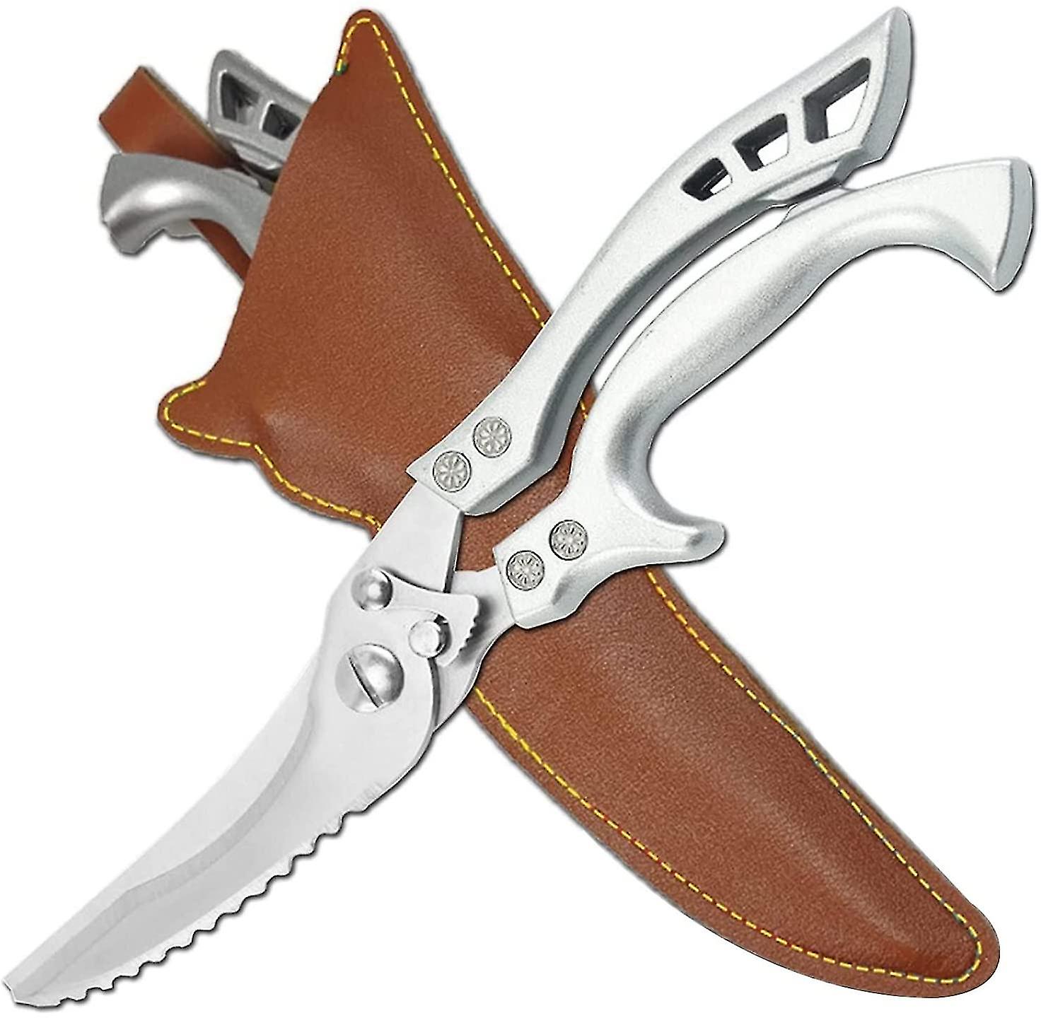 Scherpe keukenschaar, multifunctionele professionele kippenbotschaar