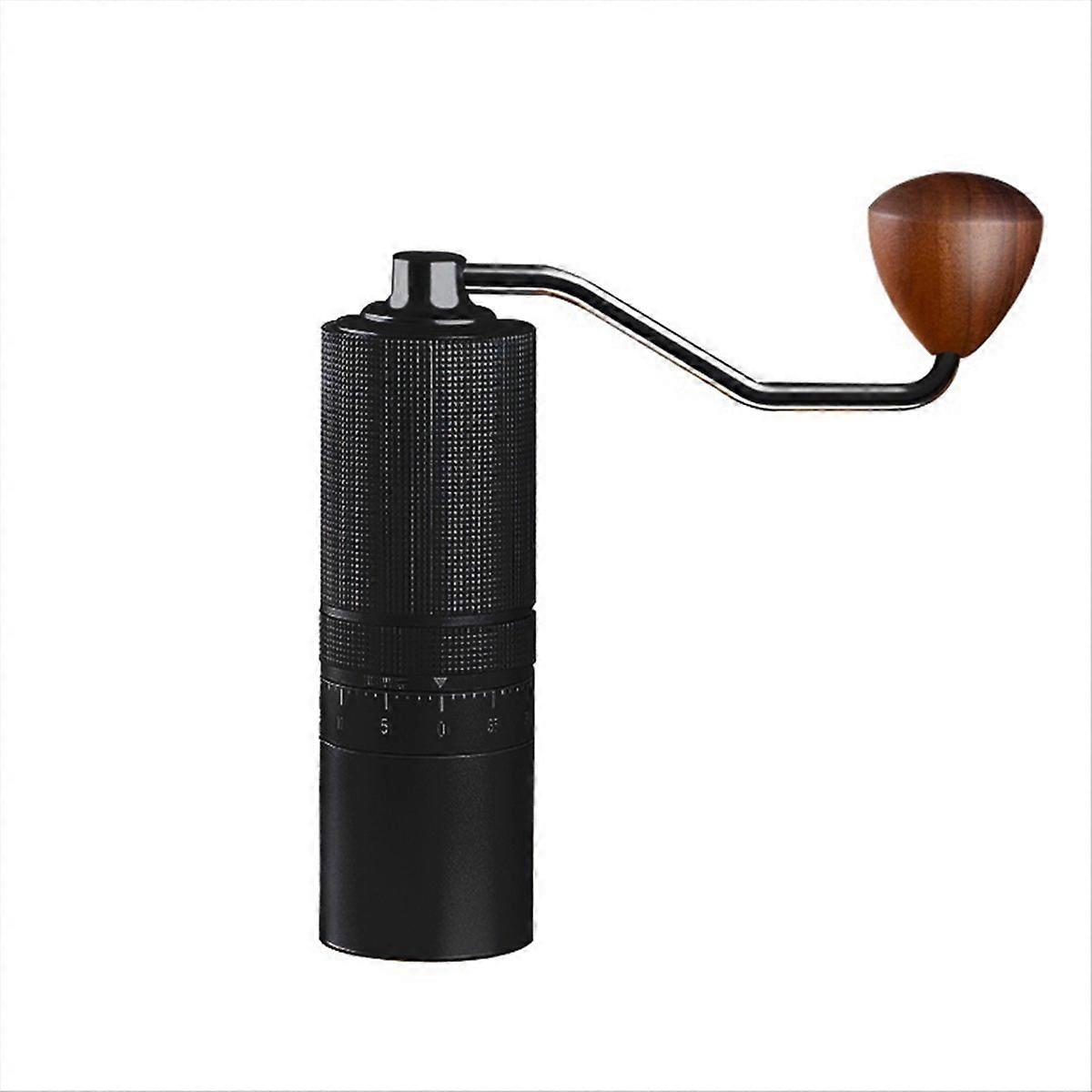 Black Manual Coffee Grinder Suitable for Espresso Kitchen Tool