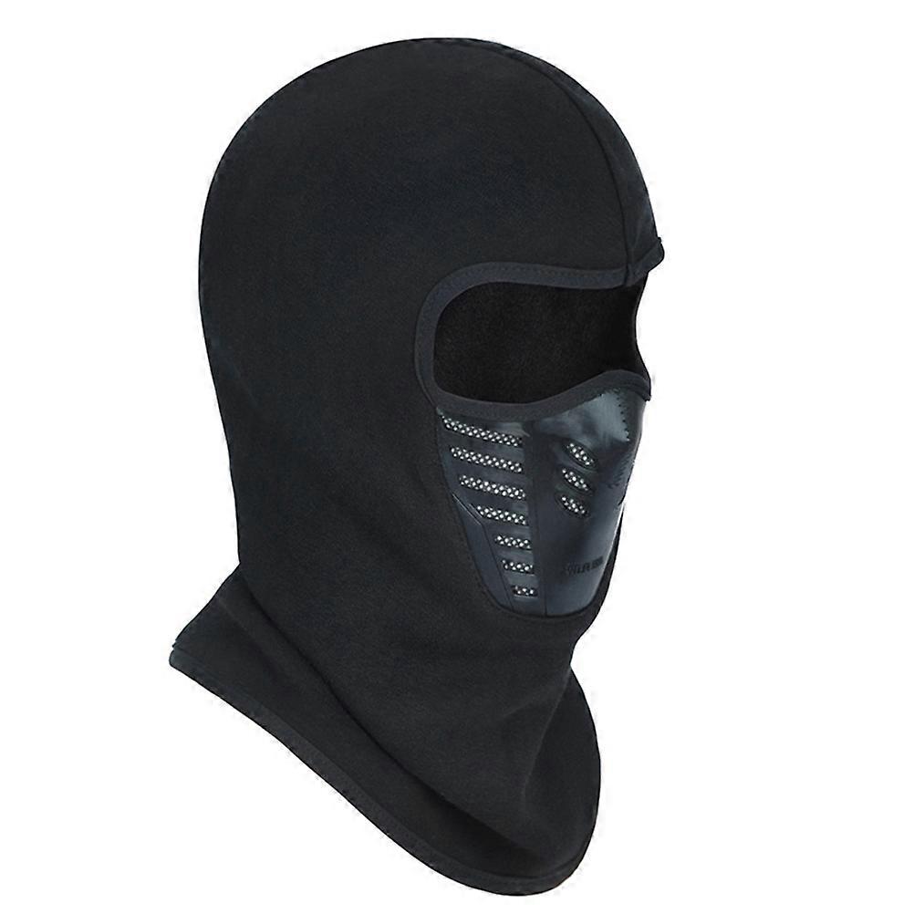 Outdoor Use Warm Balaclava Windproof Full Face Hats Black