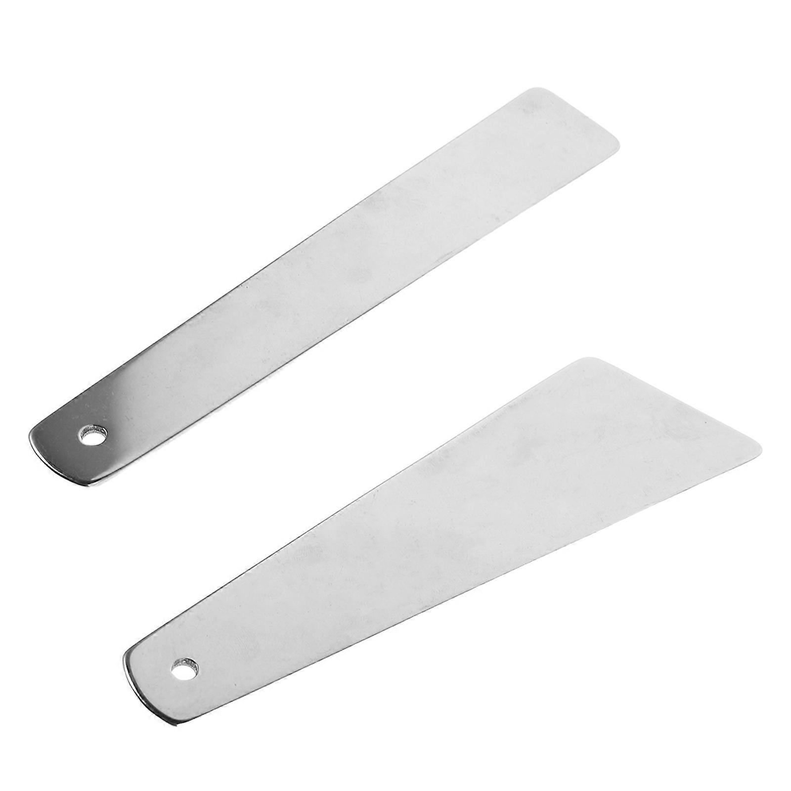 Stainless Steel Mirror Polished Glue Spreader for Precise Application 2Pcs
