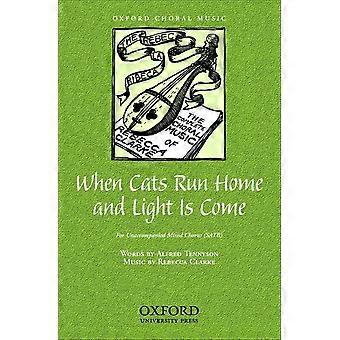 Quando i gatti correre a casa e la luce è venuta: Vocal score