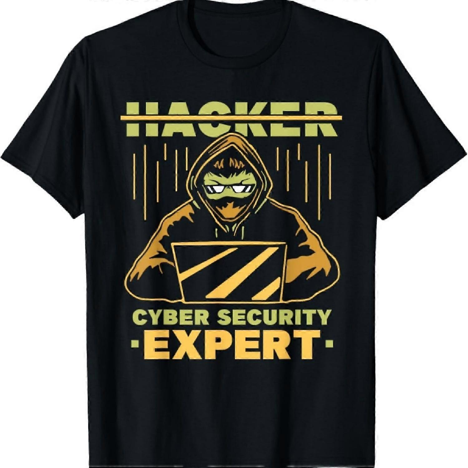 Hacker Cyber Security Expert Hack Hacking Computer It T-Shirt