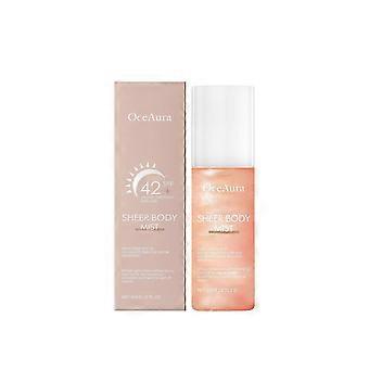 Oil Control Sunscreen Spray SPF42 Wasserdicht Erfrischend Feuchtigkeitsspendend Aufhellen Leichter luftdurchlässiger Breitspektrum-Sonnenschutz