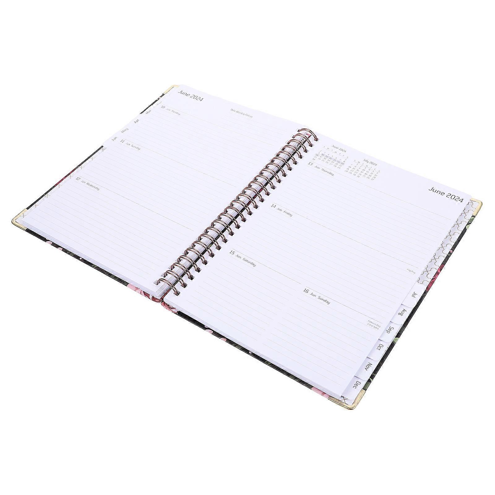 Date Planner 3Pcs Efficient Planner Notepad for Organizing Daily Plans
