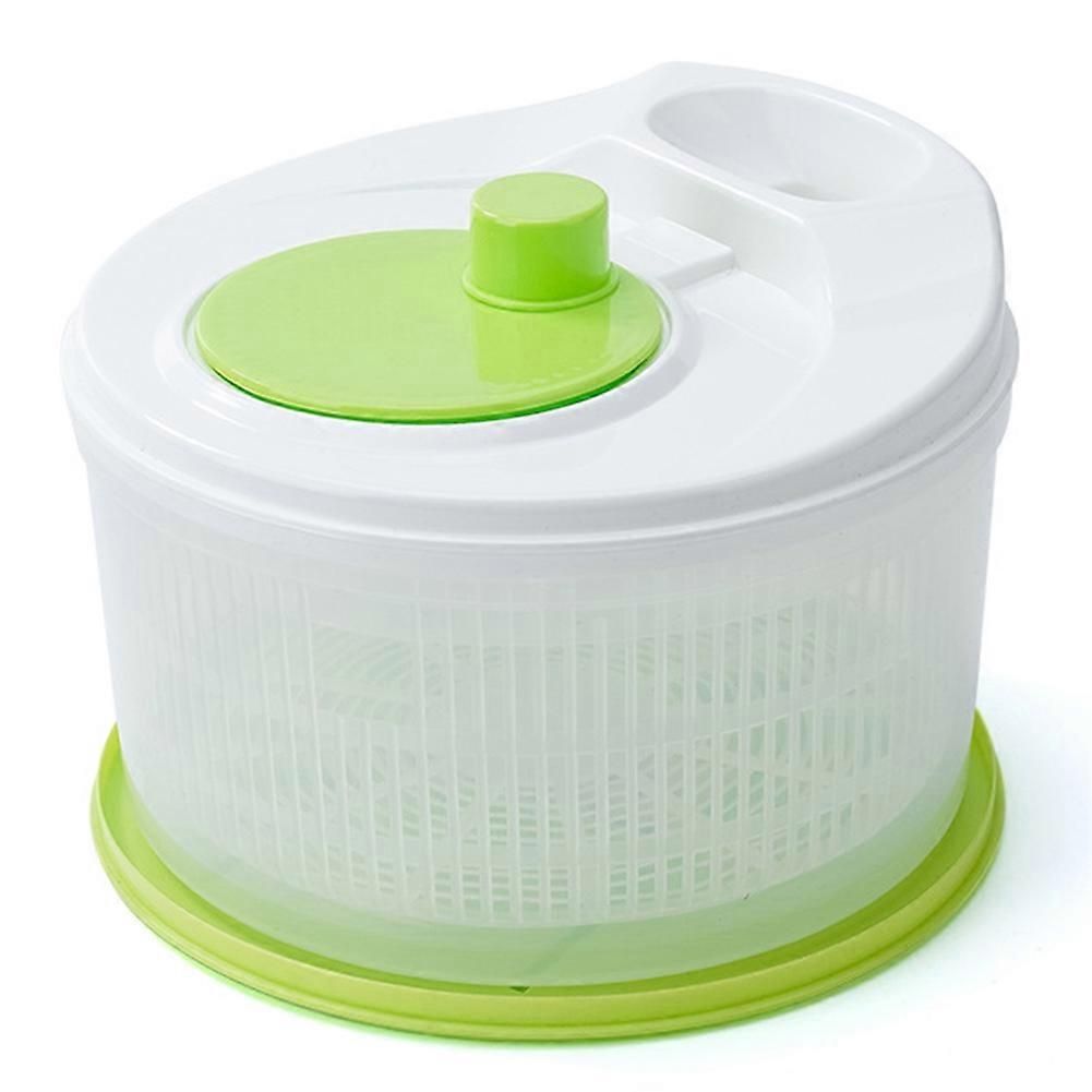 Vegetable Drainer Applicable ToVegetable Vegetable Washing Machine Kitchen Vegetable Drainer Green