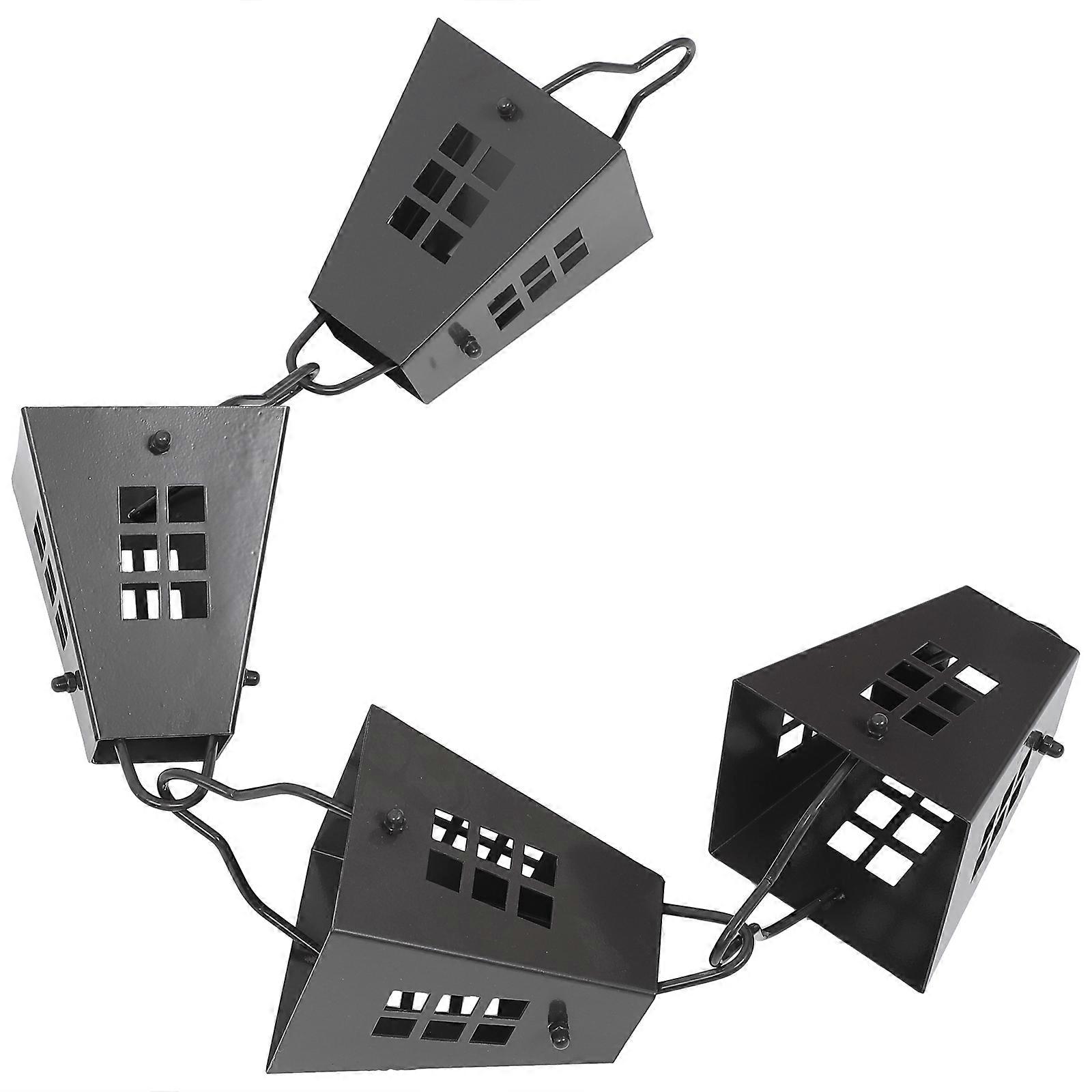 1Pc Creative Rain Chain Balkon Regnkæde Tagrender Nedløbsrør Regnkæde (Som vist)