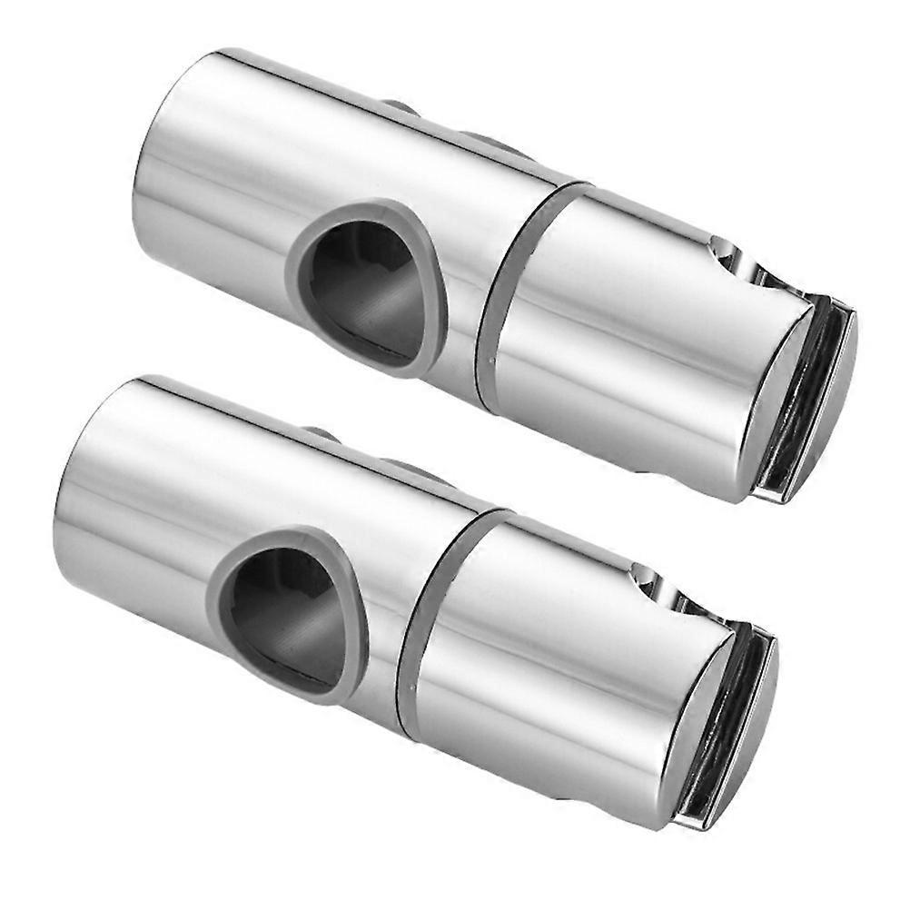Rail Shower Head Holder Adjustable Shower Rack for 2Pcs Use