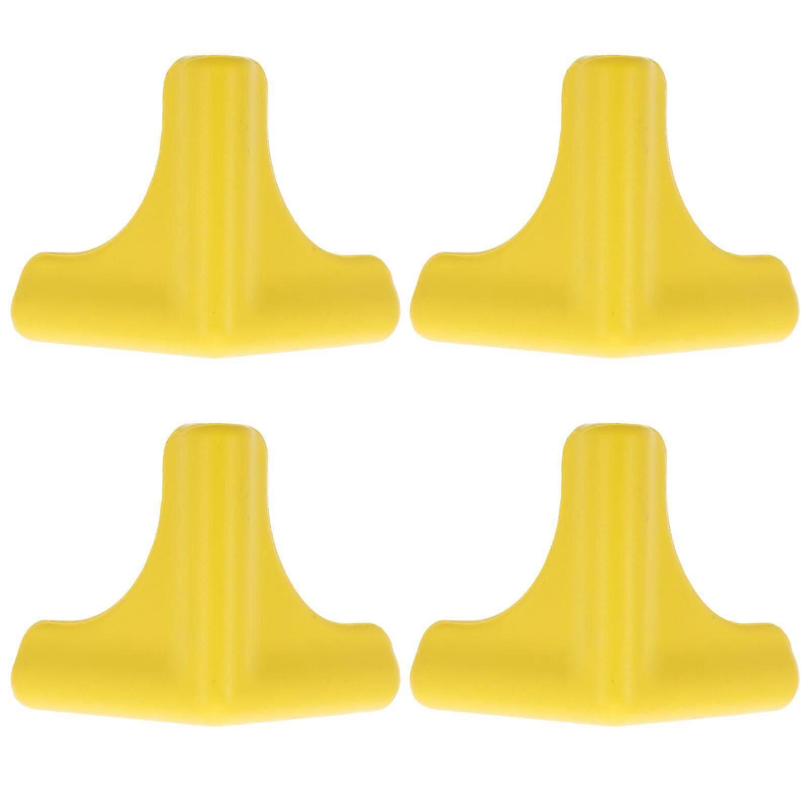 Silicone Range Hood Corner Guards Sharp Edge Protectors for 4Pcs