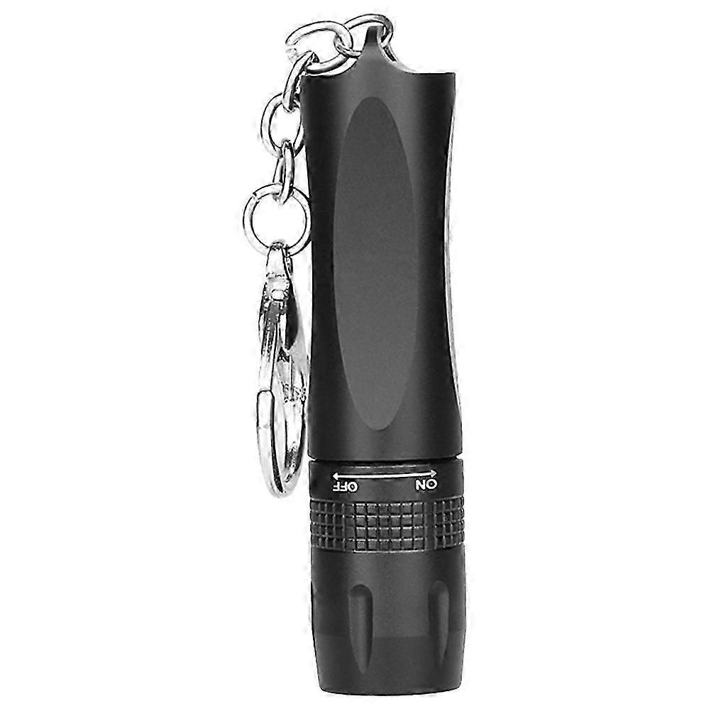 Keyring Flashlight Outdoor Mini Flashlight Emergency Lighting Cylindrical Keychain Structure 1Pack