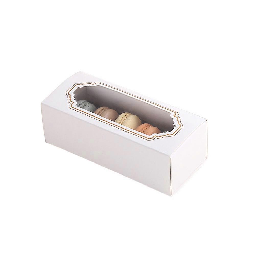 Macaron Container with Clear Window for Organizing 30Pcs Macarons