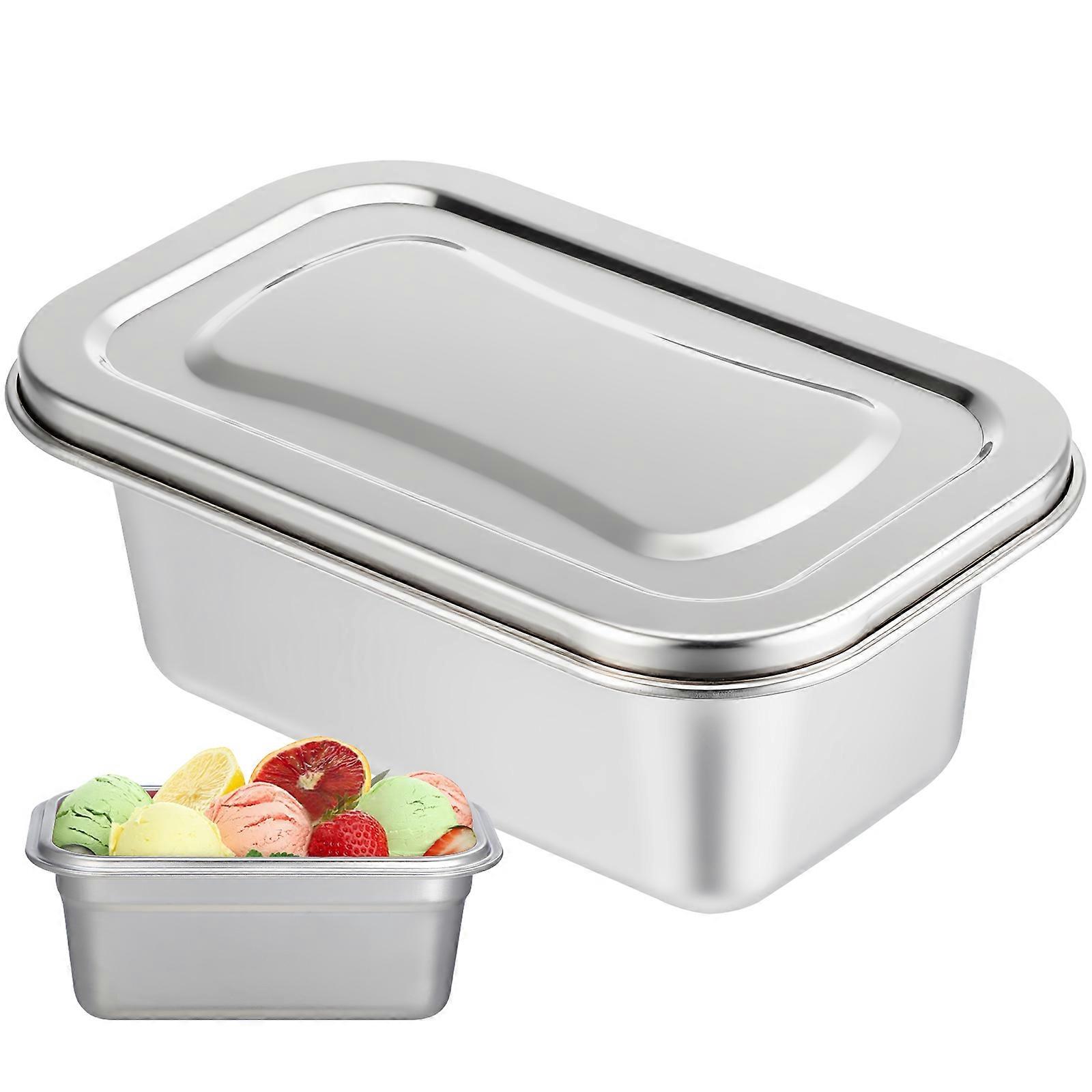 Household Freezer Container Multi-function Fridge Container Convenient Ice Cream Container