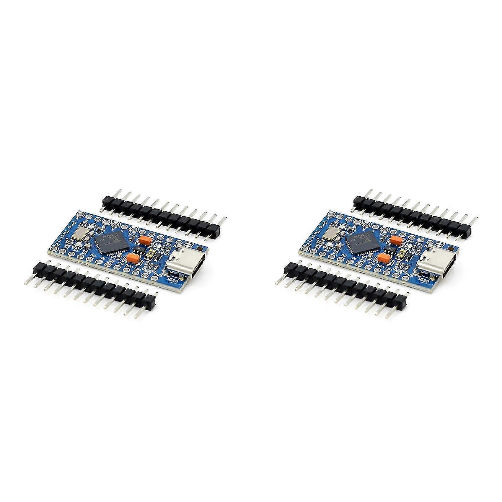 2X TYPE-C Interface Atmega32U4 Self USB Updater 5V/16M Microcontroller Development Board