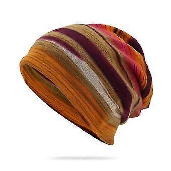 Unisex Slouchy Beanie Hat with Thin Plain Knit, Baggy Cap and Skull Style for Ski Season_cdb1