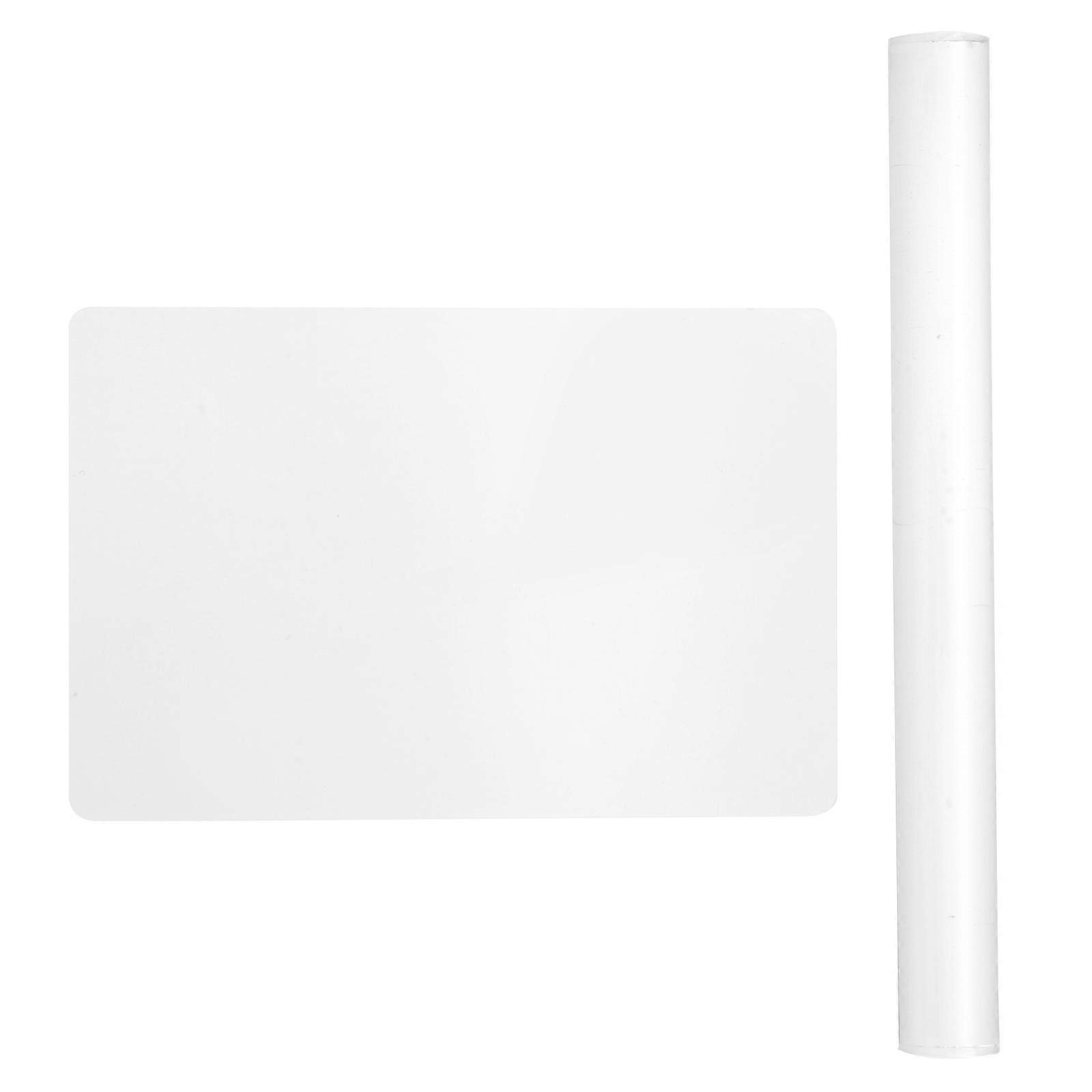 2pcs Acrylic Clay Roller Acrylic Sheet Board with Grid Essential Modelling Clay Tools