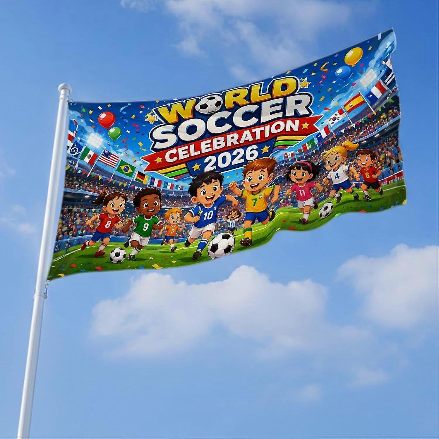 F1FA World Cup 2026 Party Flag YF0613