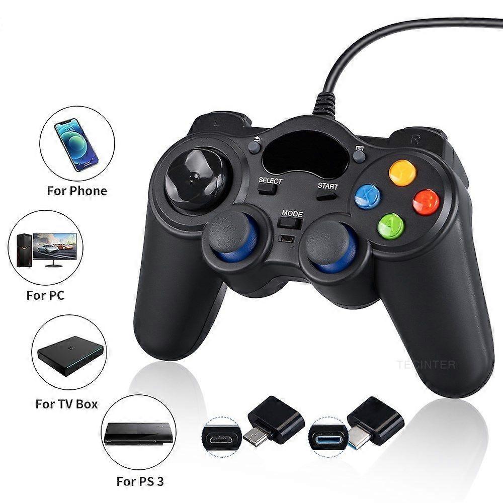 Wired Gamepad compatible withAndroid/Set-Top Box USB Controller compatible withPS3 Console Accessories Joystick PC Game Controller Joypad