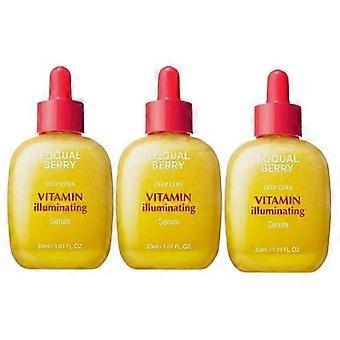 Siero illuminante alla vitamina C per il viso - Pelle idratante e luminosa, correttore delle macchie scure, antietà 30 ml