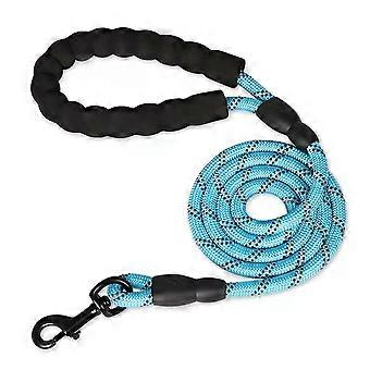 120/150/200cm Dog Leash Nylon Reflective Dogs Leash Traction Rope compatible with Small Medium Large Strong Dogs-Enhance Safety Contr