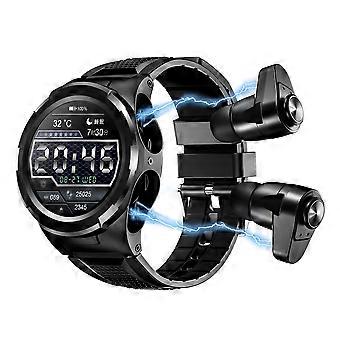2 in 1 Smart Watch with Earbuds,Smart Watch Built-in Bluetooth Earbuds ,Fitness Tracker Watch,Heart rate detection, blood oxygen_Special Gift