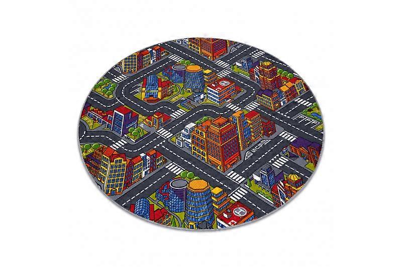 Carpet circle STREETS BIG CITY grey