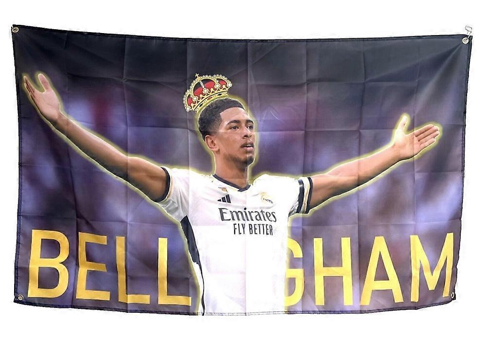JUDE BELLINGHAM REAL MADRID KONGEFLAGG CYQN-035