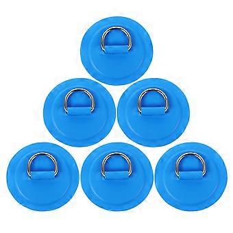6pcs Multifunzione Fibbia Patch Cord D Fibbia Kayak D Anelli Paddle Board D Kit Anello Paddleboard Anelli Paddle Board Ganci