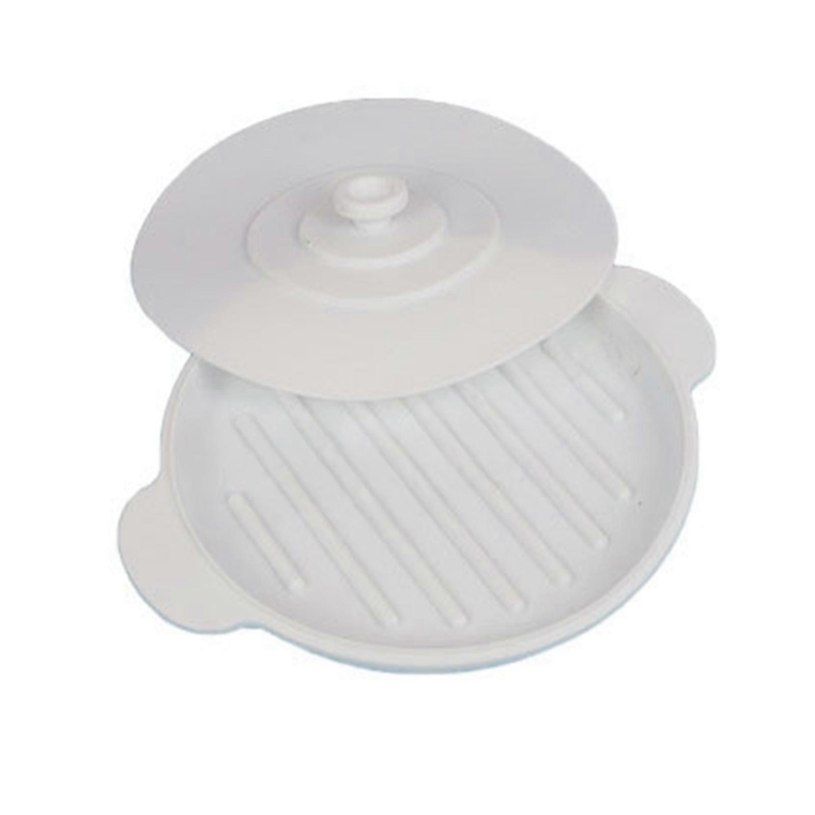 Easy Bun Making Tool with Transparent Lid and Baking Tray