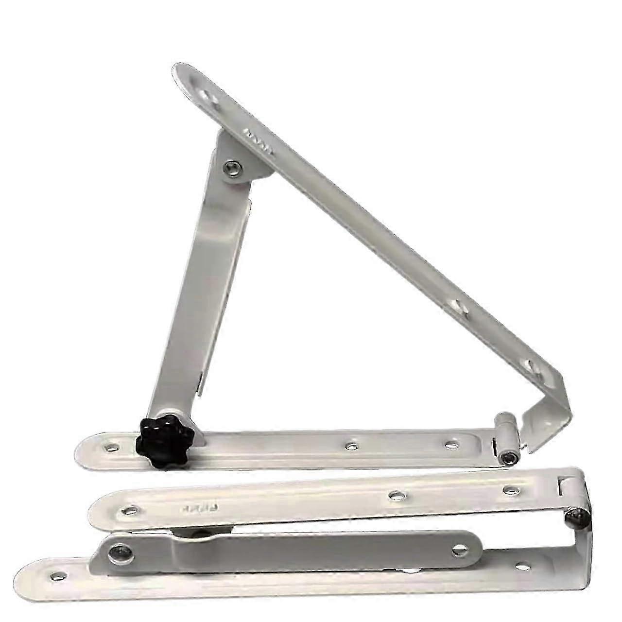 Solar Panel Mount 45° Fixed Tilt, Foldable Wall Bracket, Space-Saving Support for Vertical Surfaces