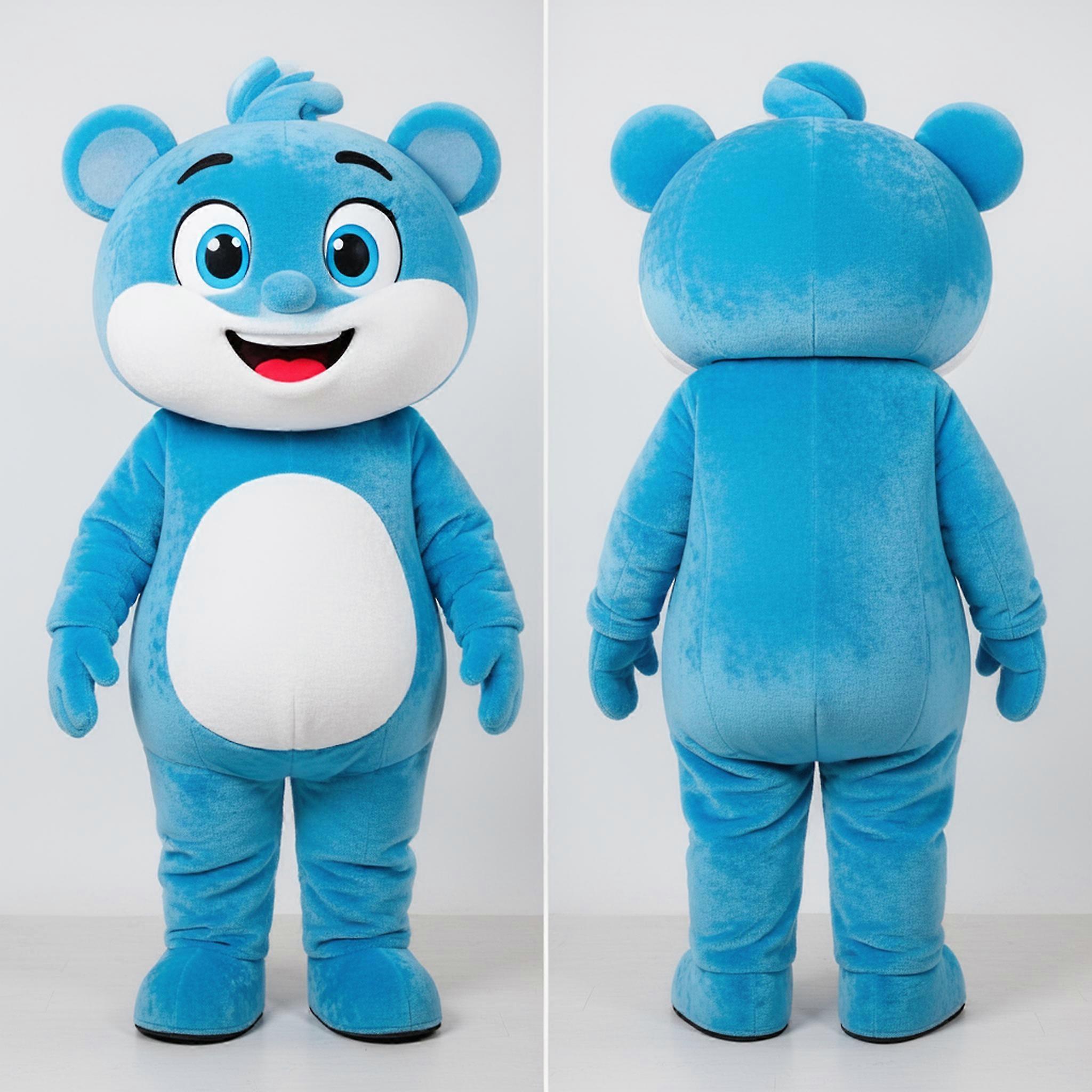 MASTICOT Cyan Smiling Miso Soup Mascot