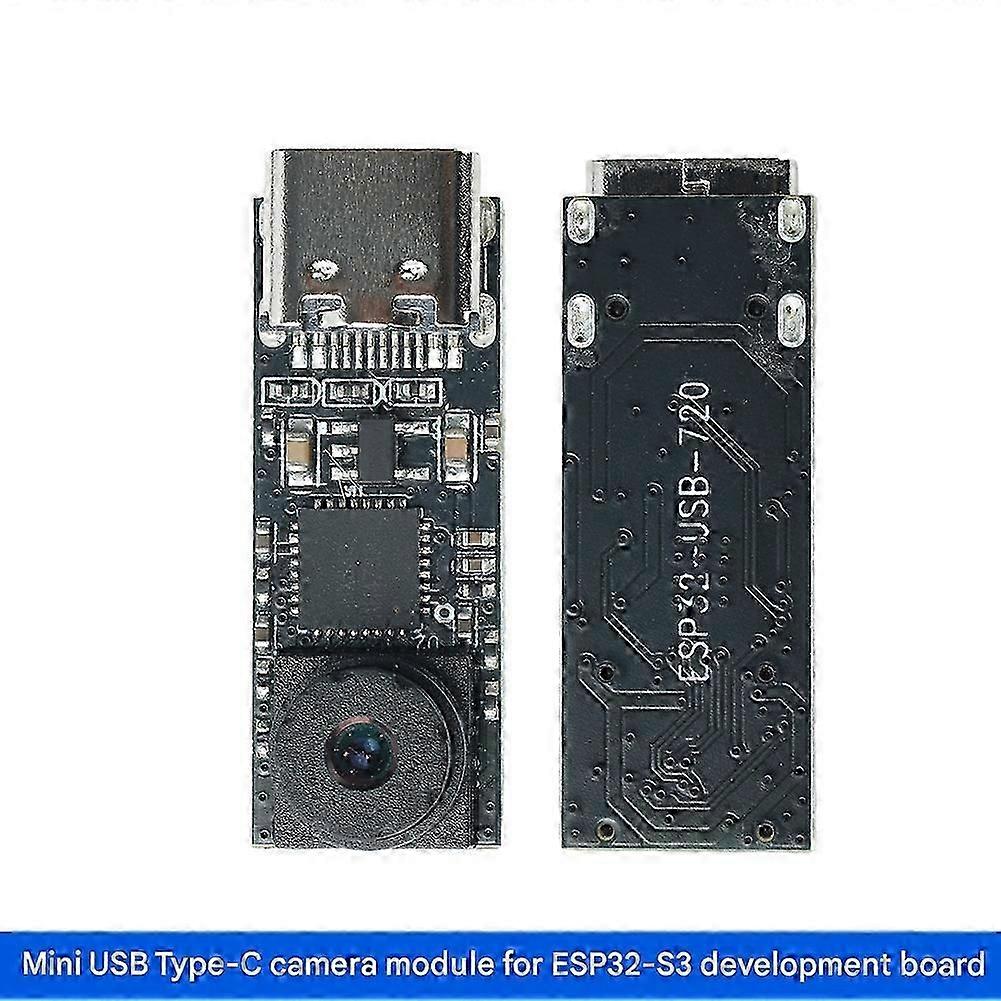 ESP32-S3 USB Type-C Camera Module 1MP 720P 65 Degree UVC Protocol Camera Board Compatible with Development Board DIY Project