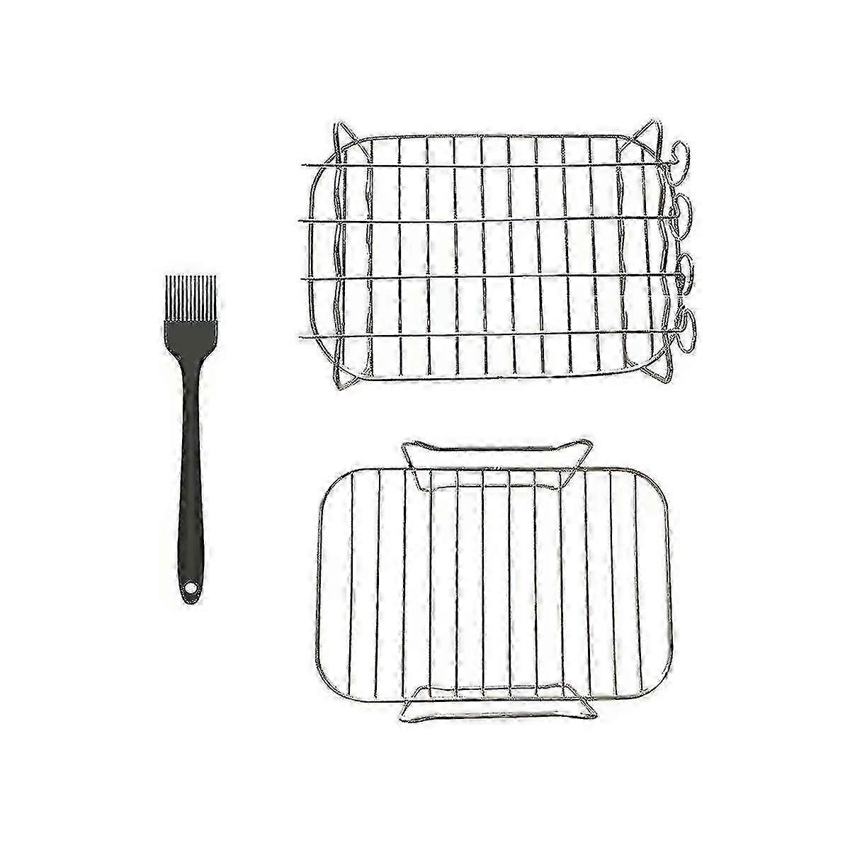 304 Stainless Double Basket Grill Kit