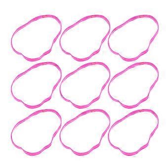 Stirnband zum Laufen, rutschfest, dehnbar, 27-teiliges Fußball-Haaraccessoires-Set