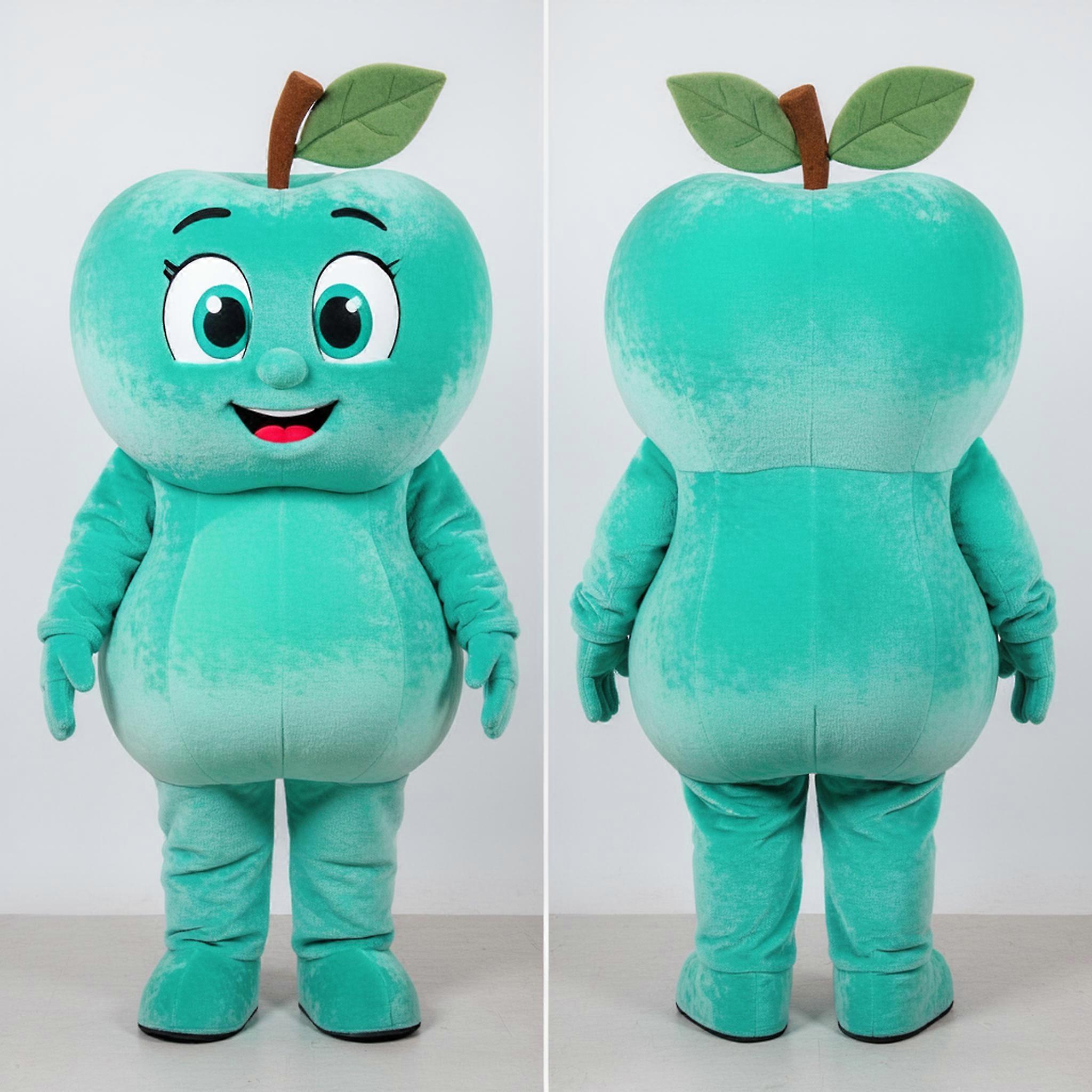 MASTICOT Turquoise Padded Apple Mascot