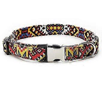 Quick-Release Tribal Dog Collar