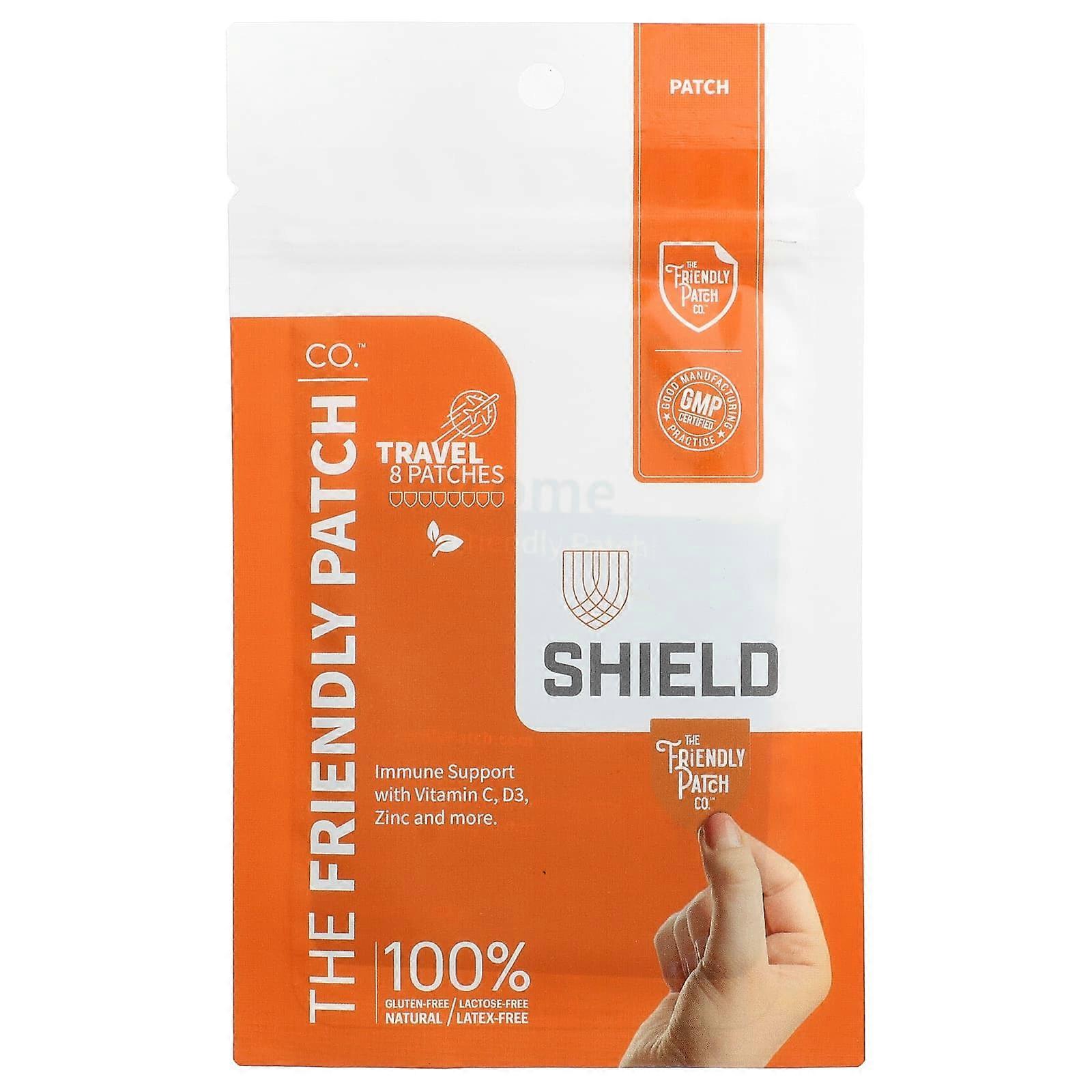 The Friendly Patch, Shield, Immune Patch, 8 Patches