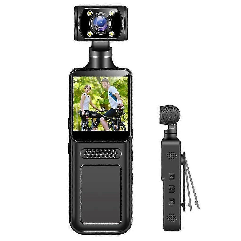 Rotatable 4K Action Camera Night Vision