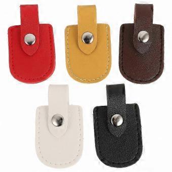5Pcs Elegant PU Nail Scissor Covers