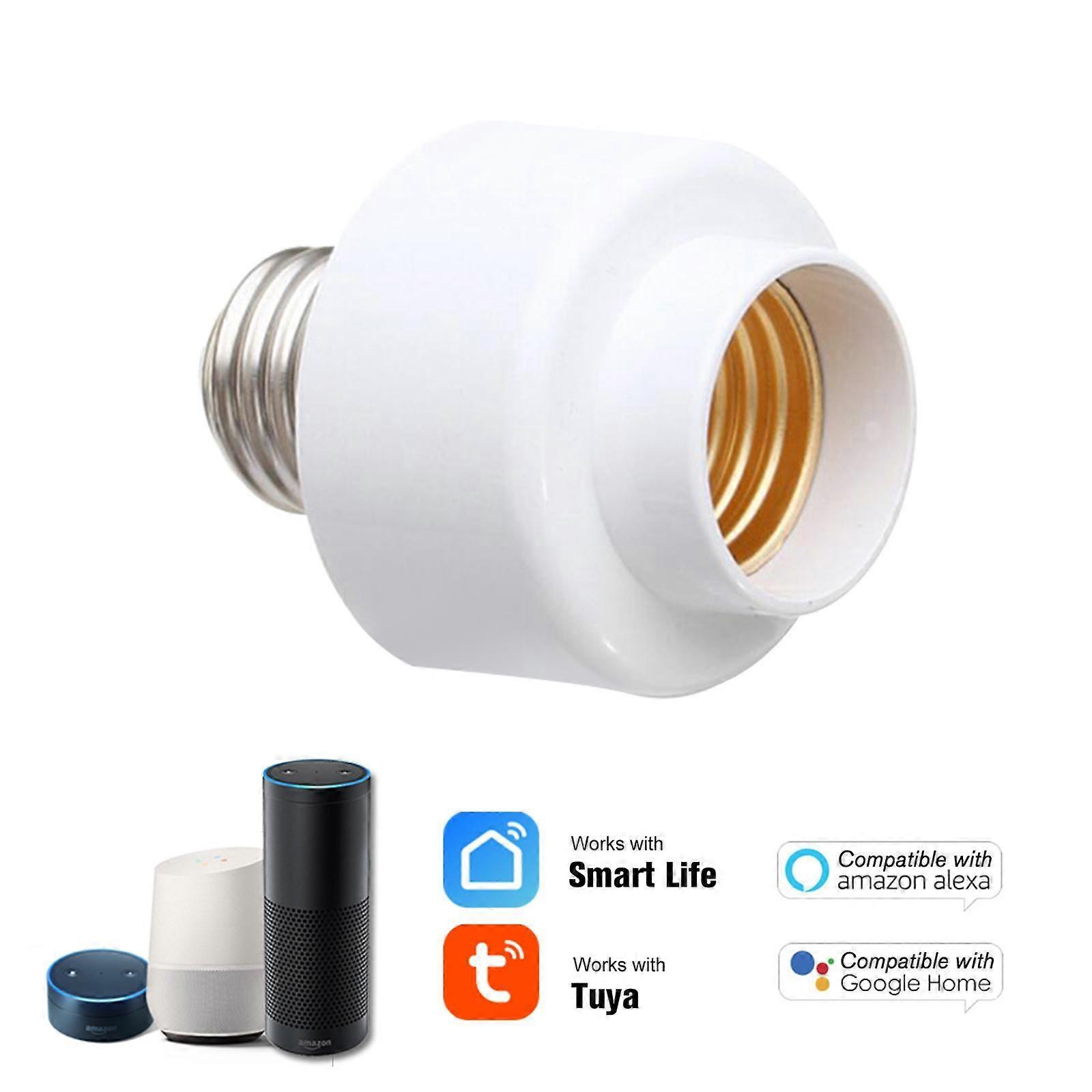 E27 WiFi Lamp Holder Real Timer