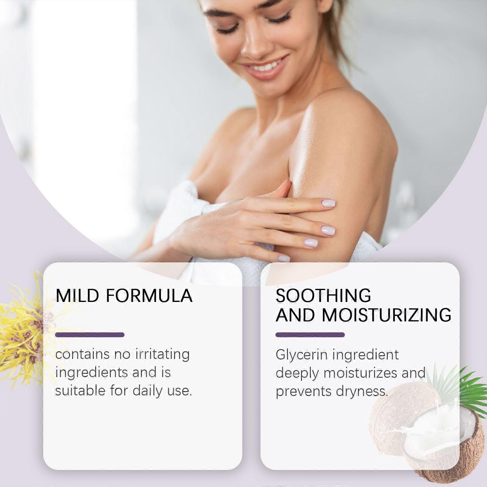 Balancing Shower Gel Contains Witch Hazel Extract And Vitamin E