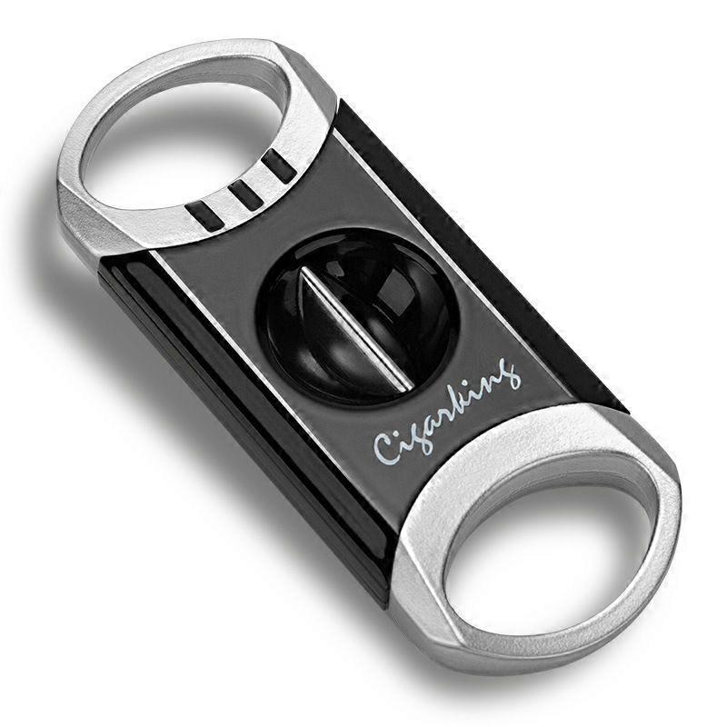 cigar cutter, Cigar cutter Sharp Smooth Cigar Automatic Pull Ring V cutter Portable Cigar cutter