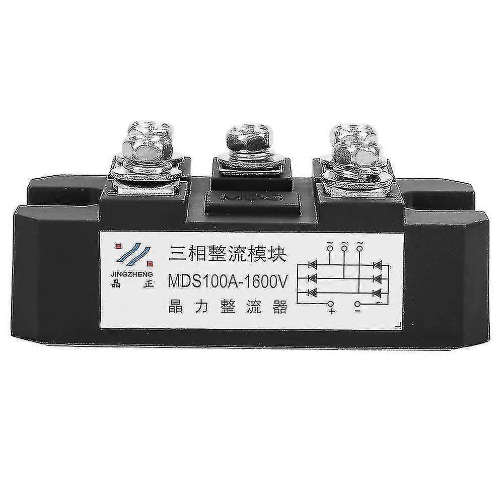 Mds-100a 1600v 5 Terminals 3 Phase Full Wave Diode Module Bridge Rectifier core