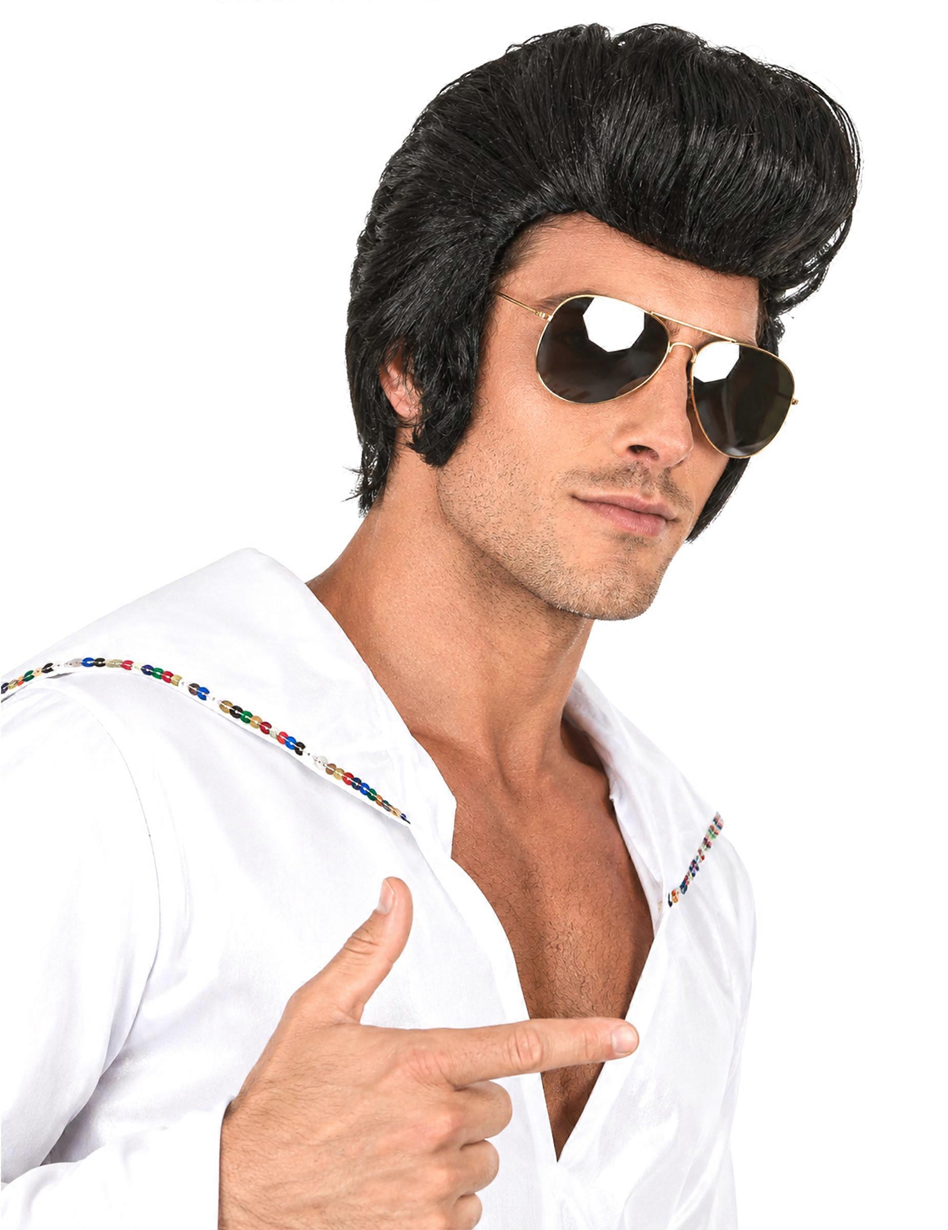 Men's rock star wig