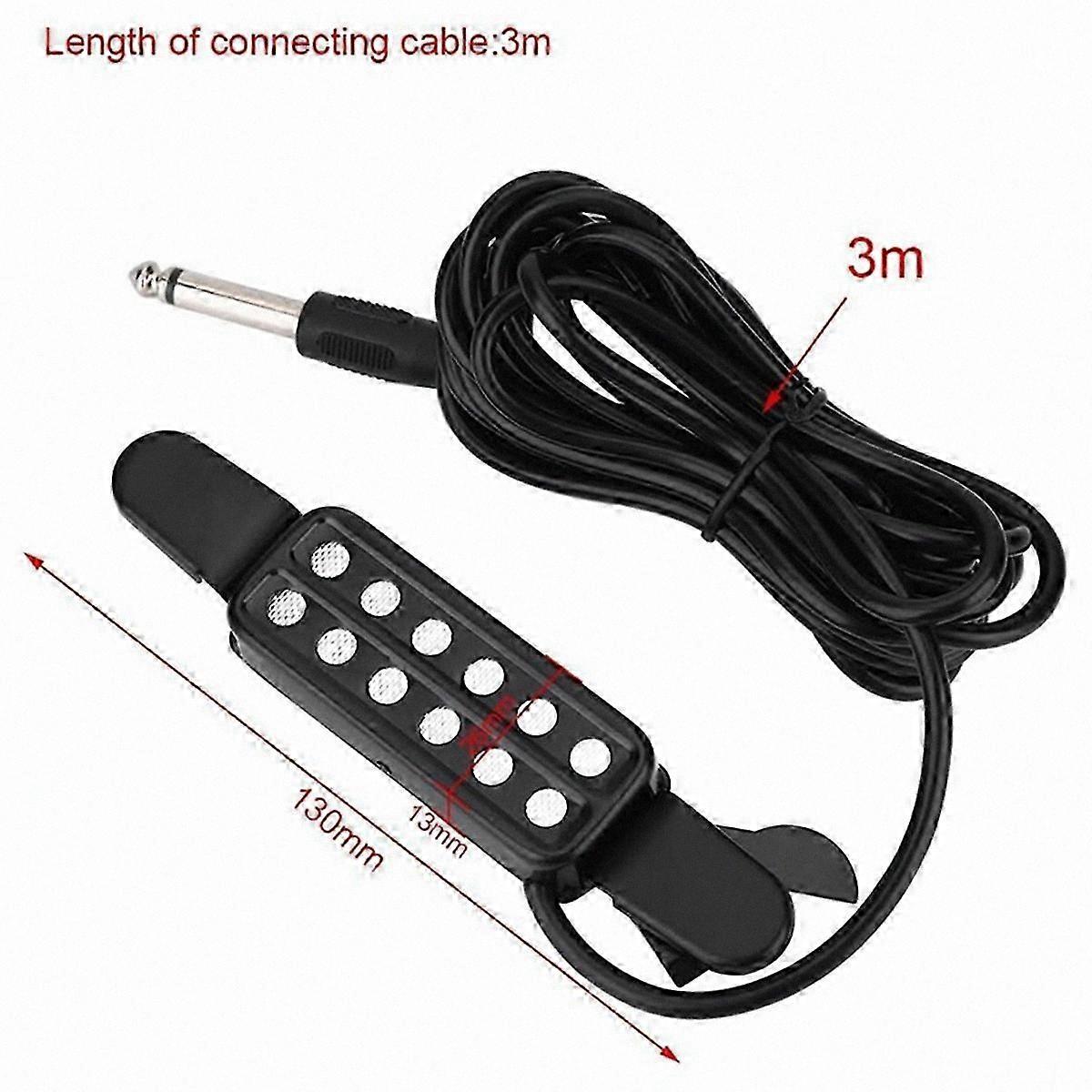 12-Hole Magnetic Acoustic Pickup