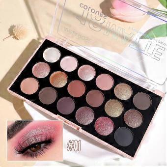 A18 Colors Eyeshadow Palette, Matte & Shimmer Neutral Earth Tones, Long-Lasting Buildable Pigment Eye Makeup for Daily & Party Looks
