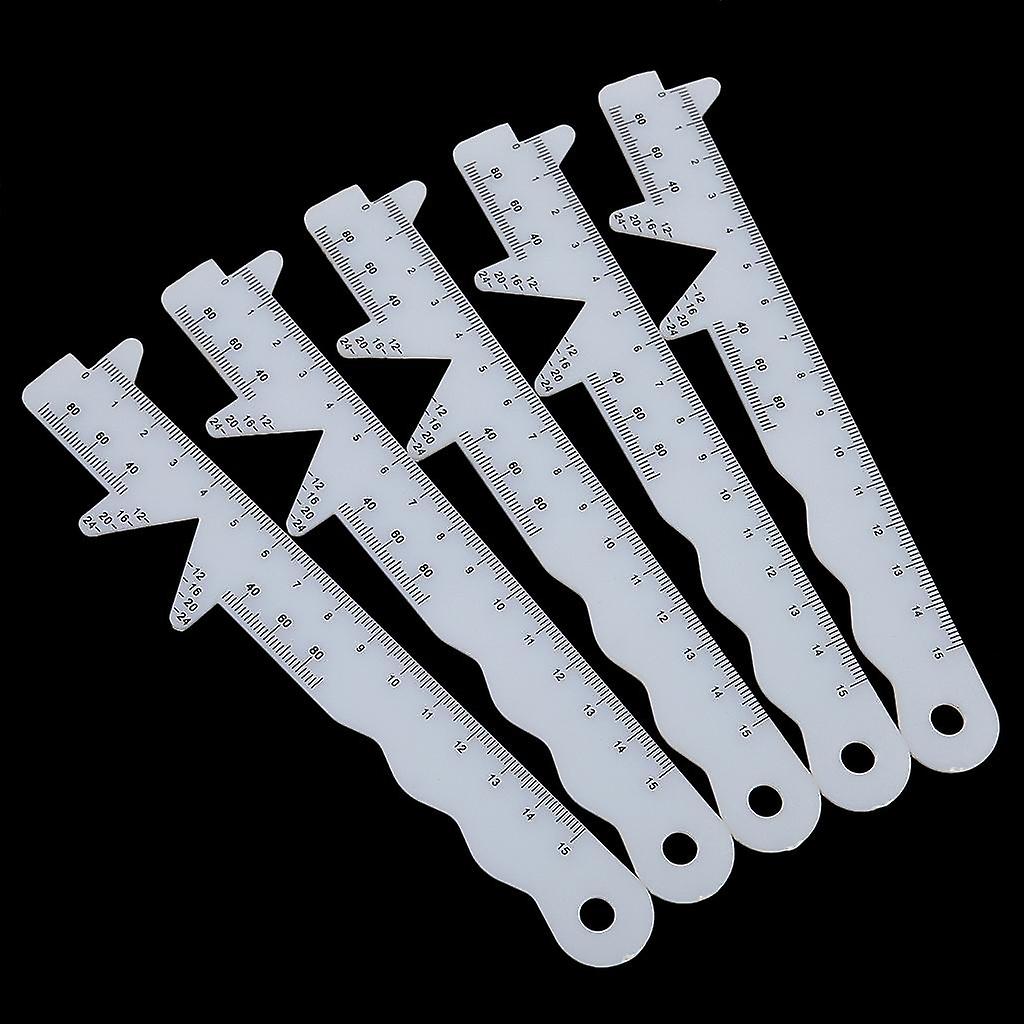 Optical Pupil Distance Ruler Ophthalmic PD Ruler Triangle Hard Ruler ...